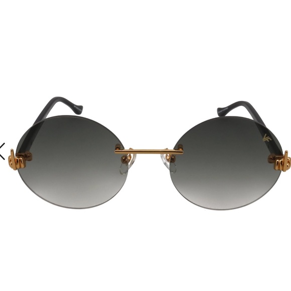 VINTAGE FRAMES 508 DRILL MOUNT F.U. EDITION 24KT GOLD - Picture 2 of 8